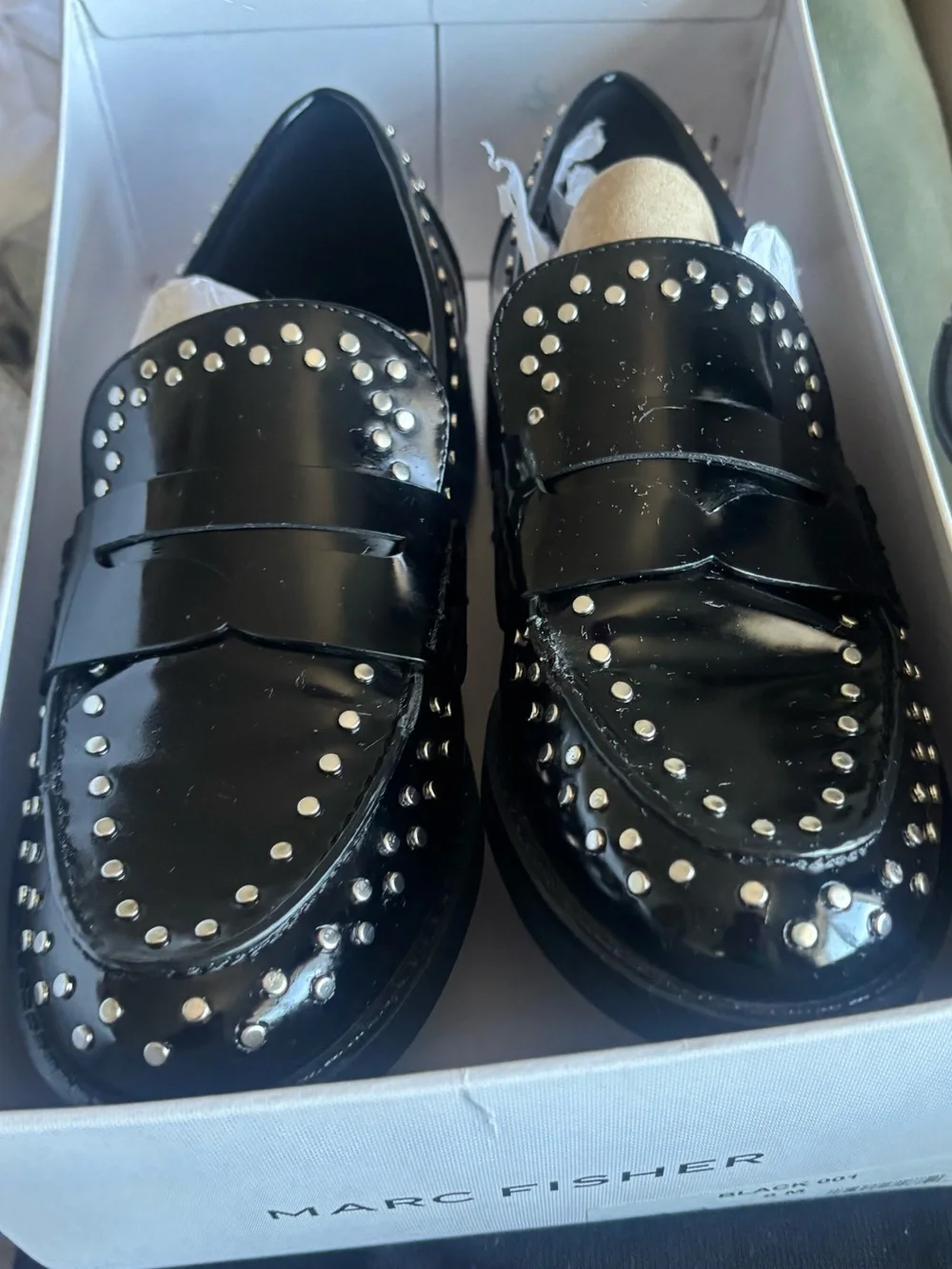 Marc Fisher glossy black
